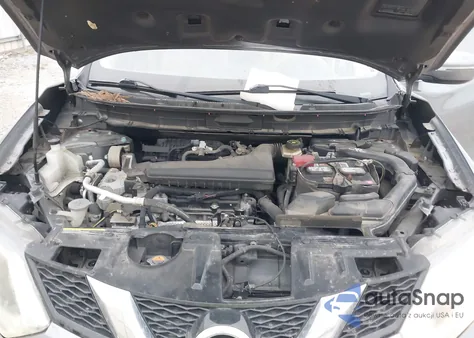 2015 Nissan Rogue Sv из США, поврежденный, VIN KNMAT2MTXFP554013